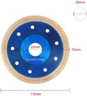 چرخ دیسکی برش چینی تیغه اره الماس 4.5 اینچی برای برش مرطوب