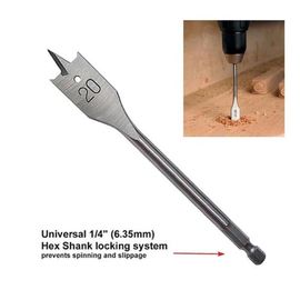 تیتانیوم پوشانده شده Hex Shank چوب سوراخ قطعات استاندارد DIN 6-40mm