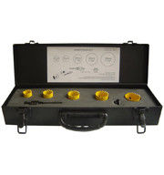 HSS Bi-Metal Hole Saw Set 7PCS در کیس آلومینیومی 14-210mm