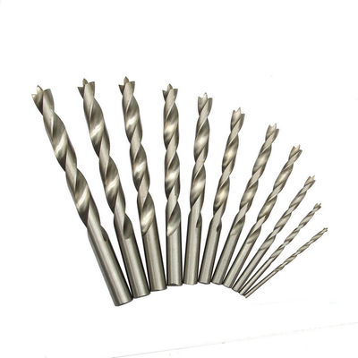 HSS Brad Point Drill Bit DIN338 به طور کامل زمین روشن