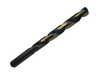 مجموعه مته 21 عددی HSS M2 با روکش مشکی طلایی، سایز 1/64-1/2 اینچ، جعبه فولادی