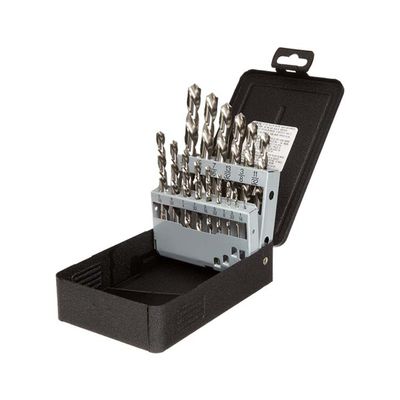 مته های HSS دست چپ DIN338 با روکش کهربایی با ساق مستقیم