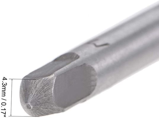 HSS M6 دست ها فلوت مستقیم 1 پیچ رشته متریک
