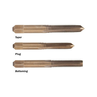 DIN352 HSS لوله های ماشین فلوت مستقیم M1-M64 فولاد آلیاژ