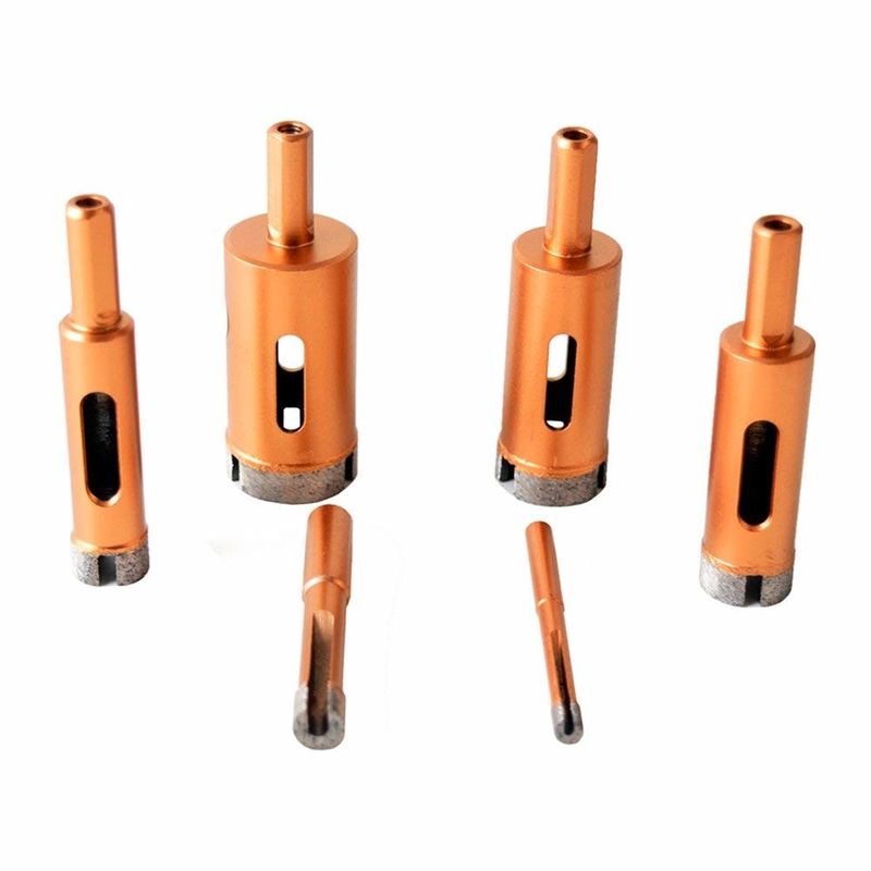 مجموعه قطعات هسته الماس 6-30mm برای کاشی های سنگ مرمر و گرانیت سرامیکی