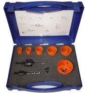 M3 / M42 9PCS بی فلز با سرعت بالا سوراخ فلزی اره تنظیم 19-22-29-38-44-57mm