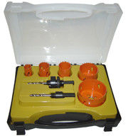7PCS Bi-Metal Hole Saw Set برای برش فولاد ضد زنگ و فلز