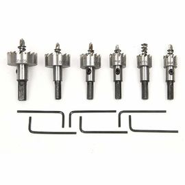 6Pcs HSS 6542 کیت نورد سوراخ برای برش فولاد ضد زنگ