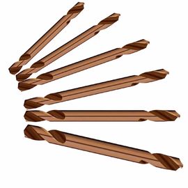 Amber Finish Double End Drill Bits HSS M35 Co5٪ Tubby Body Twist Drill Bit